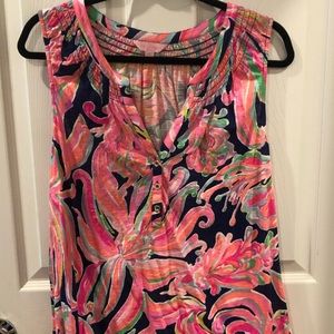 Lilly Pulitzer Essie tank EUC XL